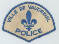 CANADA,QUEBEC,VAUDREUIL POLICE 1